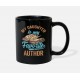 Author Daughter Black Mugs